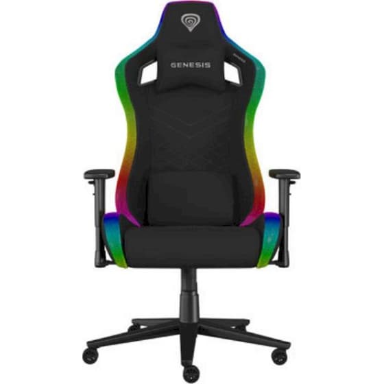 Καρέκλα Gaming Genesis Trit 660 RGB Υφασμάτινη - Μαύρη image 1