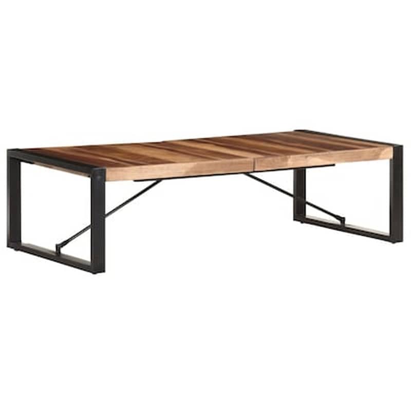 Vidaxl Τραπεζάκι Σαλονιού 140x70x40 Εκ. Μασίφ Ξύλο/φινίρισμα Sheesham