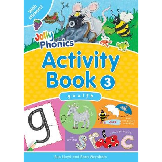 Jolly Phonics Activity Book 3 g,o,u,l,f,b image 0