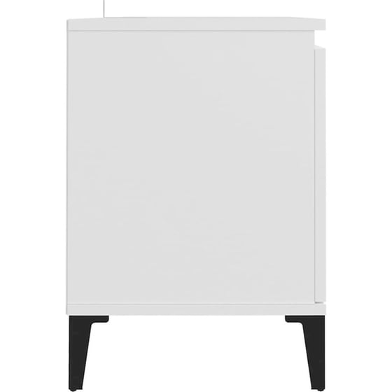 Έπιπλο Τηλεόρασης VidaXL από Μοριοσανίδα 103.5x35x50cm  - Λευκό image 6
