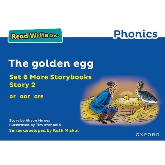 Read Write Inc. Phonics: The golden egg (Blue Set 6A Storybook 2) image 0