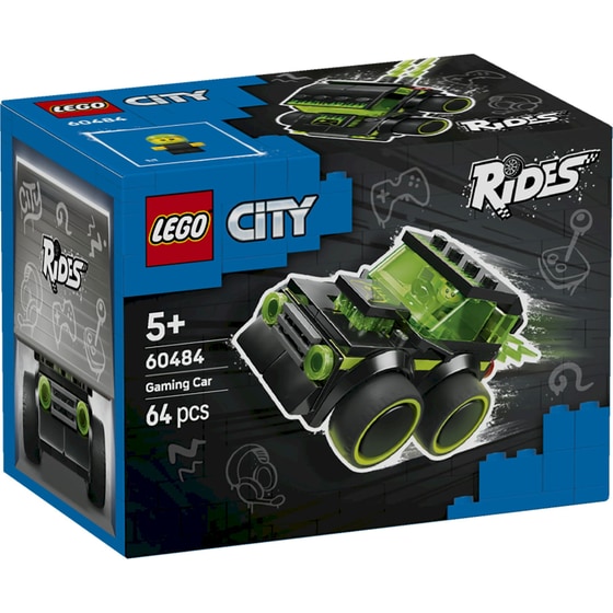 LEGO® City Rides - Gaming Race Car (60484) image 0