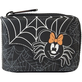 Πορτοφόλι Loungefly Disney Minnie Mouse - Spider με Φερμουάρ (WDWA2633)
