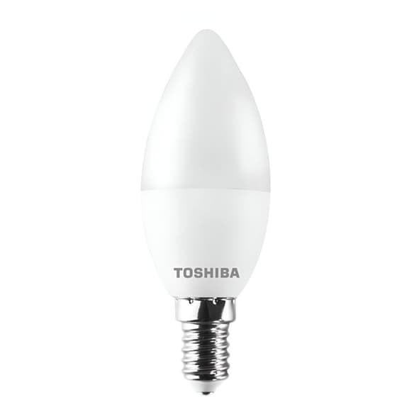 Λάμπα LED Toshiba C37 E14 4.7W 6500K - Ψυχρό Λευκό image 0