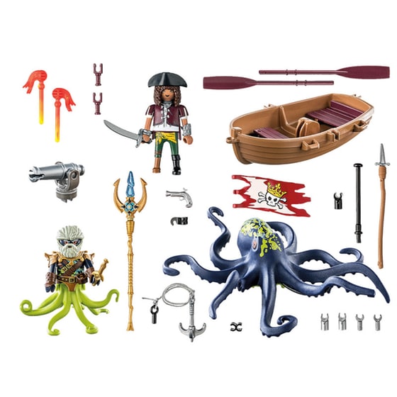 PLAYMOBIL® Pirates Μάχη με το Γιγάντιο Χταπόδι (71419) image 6