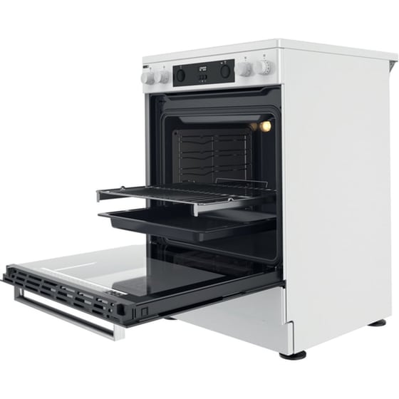 WHIRLPOOL WS68V8CCWT/E 83 Lt Λευκό Ηλεκτρική Κουζίνα Κεραμική image 5