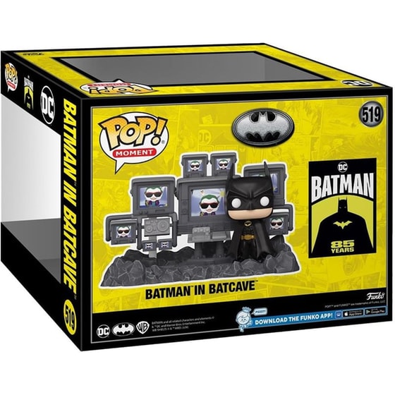 Funko Pop! Deluxe - DC Super Heroes - Batman In Batcave (85th Anniversary) #519 image 2