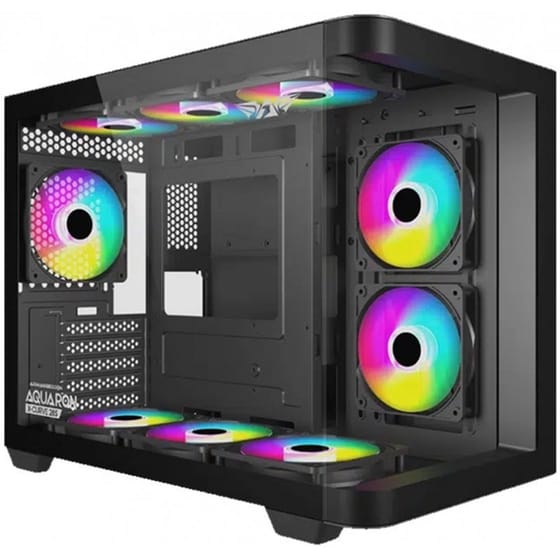 Κουτί Desktop Armaggeddon Aquaron‑XC285W  - Μαύρο image 0