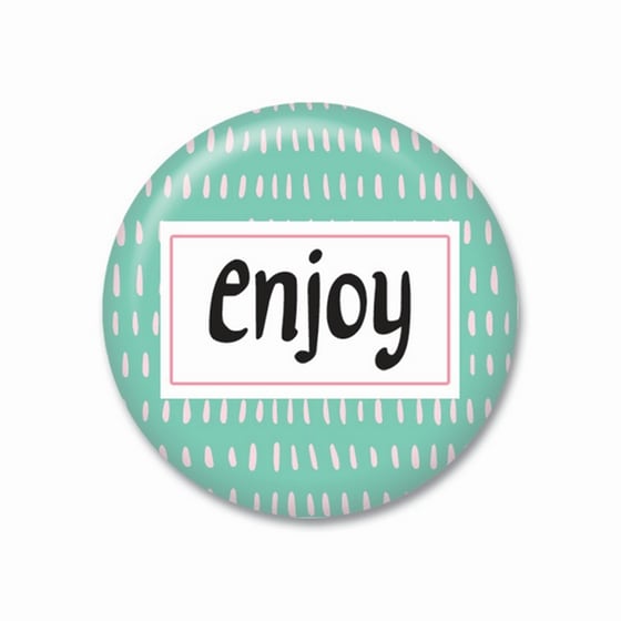 Μαγνητάκι GNF Thinkofme Small Enjoy - Πράσινο image 0