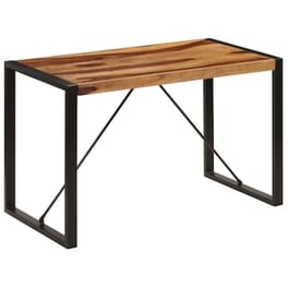 Vidaxl Τραπεζαρία 120 X 60 X 76 Εκ. Από Μασίφ Ξύλο Sheesham
