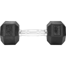 Βαράκι Εξάγωνο 7kg Amila Rubber Cover Class A 84766 από Ατσάλι με Επένδυση Λάστιχου - Μαύρο