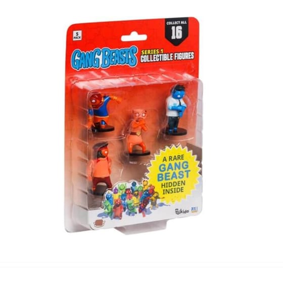 P.M.I. Gang Beasts Collectible Figures - 5 Pack image 1