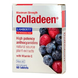 Συμπλήρωμα Διατροφής Lamberts Colladeen Maximum Strength - 60 ταμπλέτες