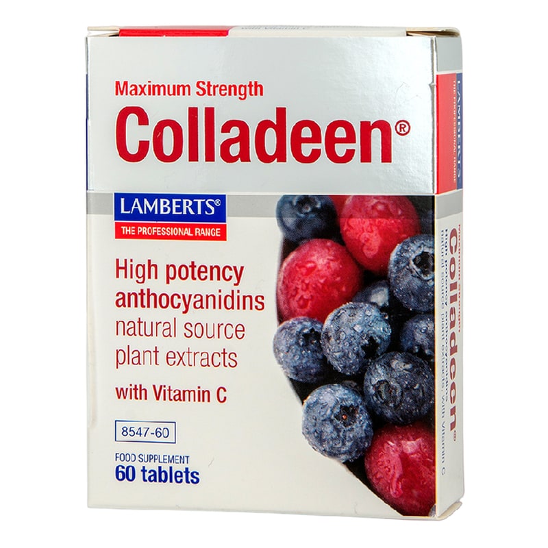Συμπλήρωμα Διατροφής Lamberts Colladeen Maximum Strength - 60 ταμπλέτες