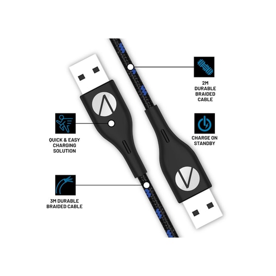 Καλώδιο Stealth Twin Magnetic Cable - Μαγνητικο Καλώδιο Φόρτισης PS5 image 2