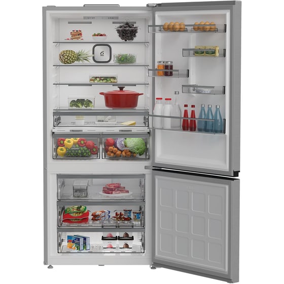 WHIRLPOOL WHK2 6614 X8E No Frost 570 Lt Inox Ψυγειοκαταψύκτης image 2