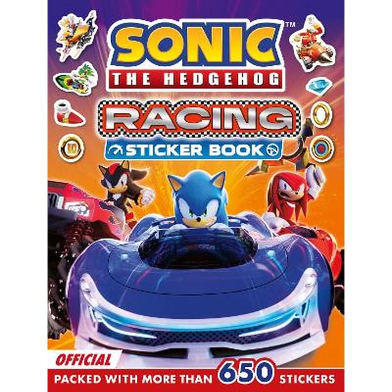 Sonic the Hedgehog Racing Sticker Book