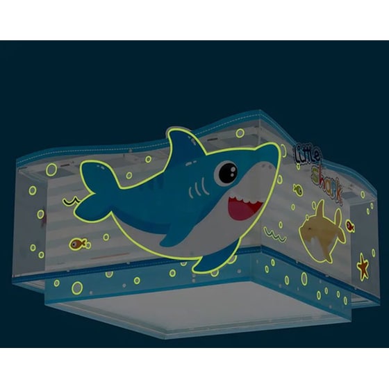 Παιδικό Φωτιστικό Οροφής Ango Little Shark Πλαφονιέρα 63476 image 3