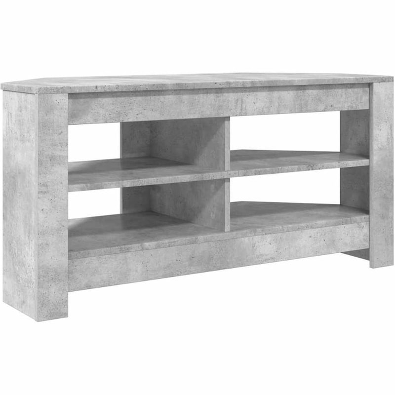 Έπιπλο Τηλεόρασης VidaXL Γωνιακό 102 x 40,5 x 45 cm - Γκρι Σκυροδέματος