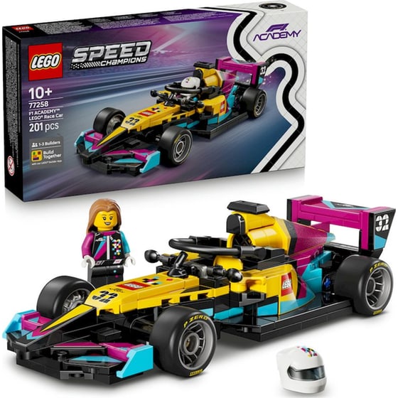 LEGO® Speed Champions LEGO® Αγωνιστικό Αυτοκίνητο F1 ACADEMY™ (77258) image 6