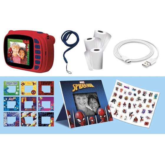 Lisciani Spiderman Print Cam Φωτογραφική Κάμερα image 2
