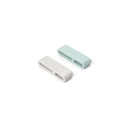 Διαχειριστής Καλωδίων Kikkerland Desk Tidy 2τμχ Πολύχρωμο