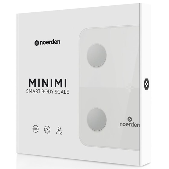 Ζυγαριά Σώματος Noerden Minimi Smart Bluetooth Scale 14 Μετρήσεις Μαύρο image 3