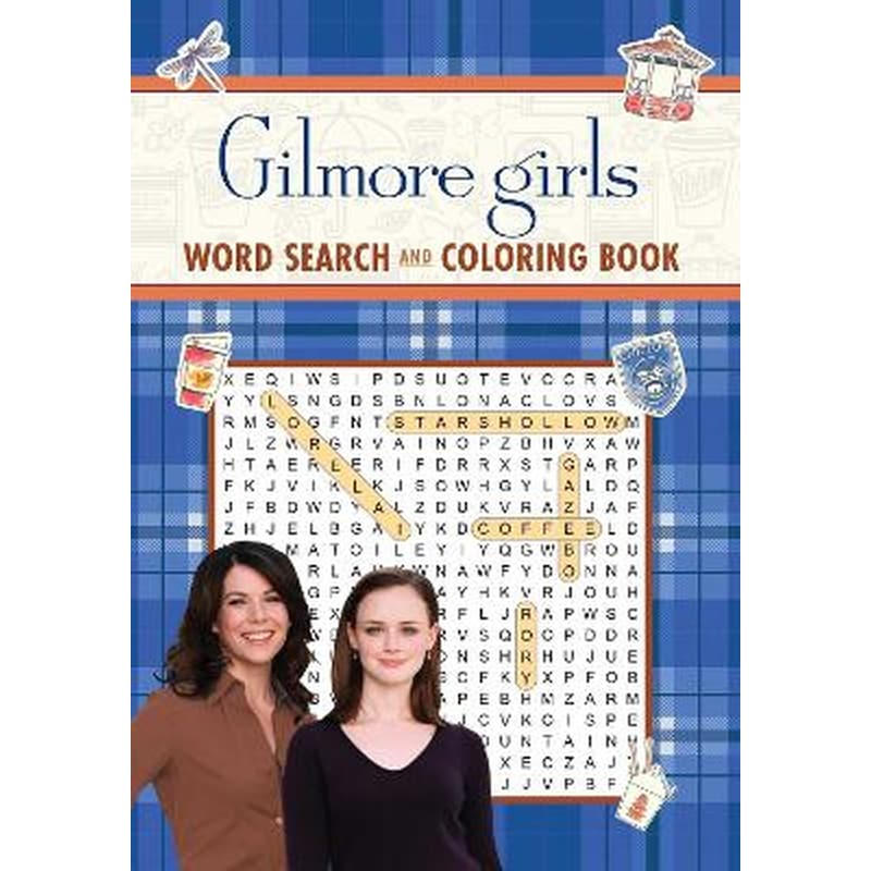 Gilmore Girls Word Search and Coloring Book