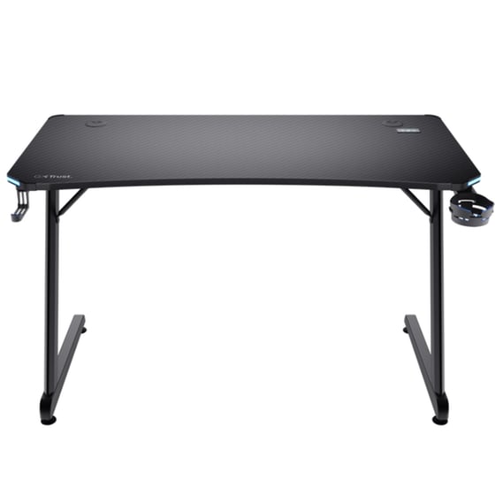 Γραφείο Gaming GXT709 Luminus RGB από Ξύλο/Μέταλλο 120x60x76 cm - Μαύρο image 1