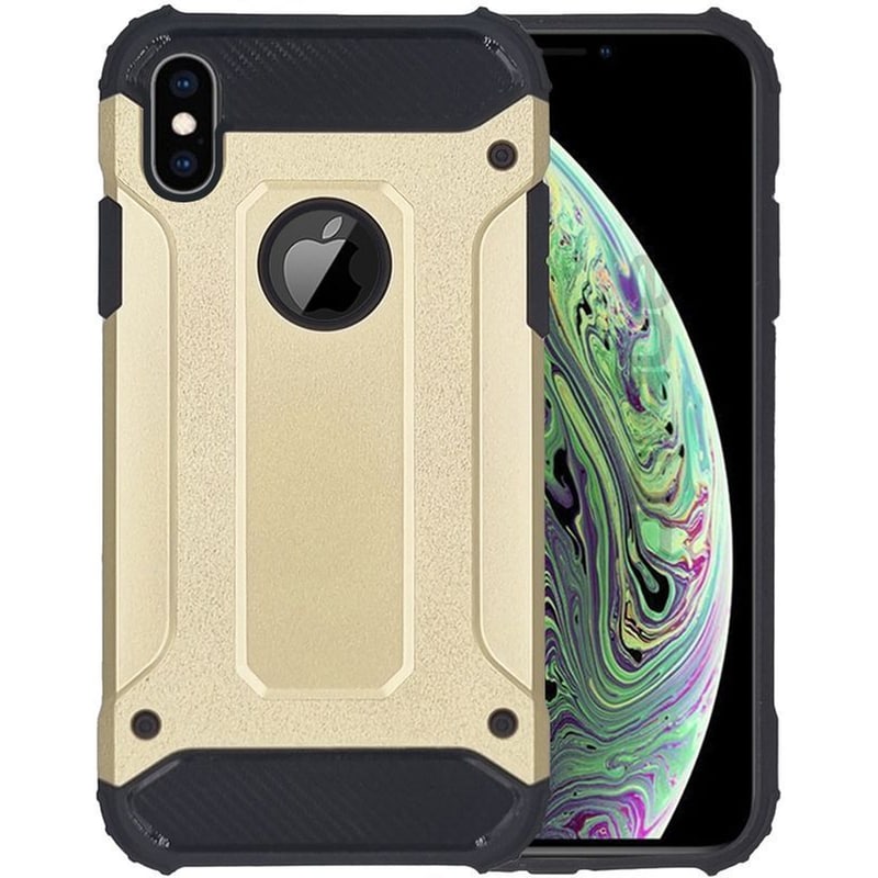 SONIQUE Θήκη Apple iPhone X / iPhone XS - Sonique Heavy Armor - Χρυσό