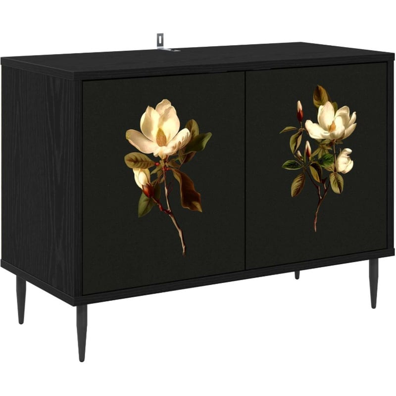 Έπιπλο Τηλεόρασης VidaXL BREMEN 69 x 33 x 50,5 cm - Μαύρη Δρυς
