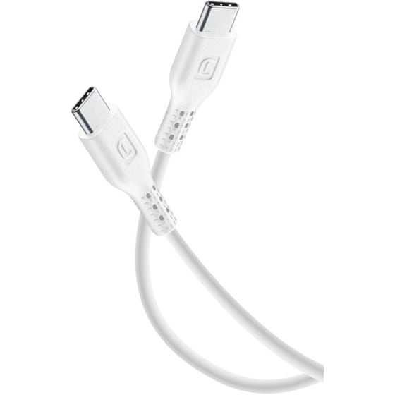 Καλώδιο Φόρτισης Cellular Line Power Cable USB-C σε USB-C 60cm - Λευκό image 1