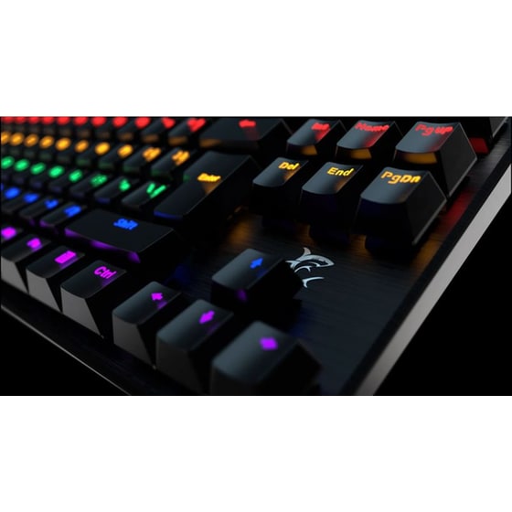 WhiteShark Spartan Gaming Μηχανικό Ενσύρματο Πληκτρολόγιο Μαύρο (US) image 3