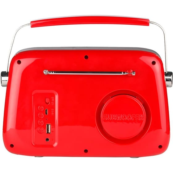 Φορητό Radio Osio OPR-3040R - Κόκκινο image 1