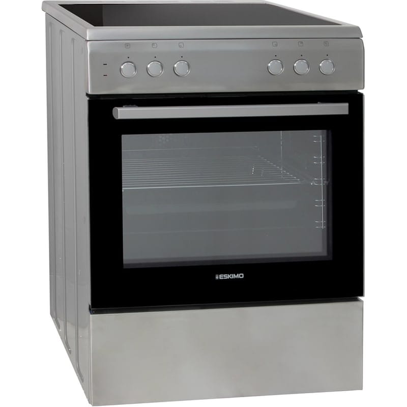 ESKIMO ESKIMO ES VC4031 72 Lt Inox Ηλεκτρική Κουζίνα Κεραμική