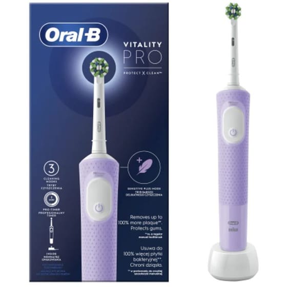 Ηλεκτρική Οδοντόβουρτσα ORAL-B VITALITY PRO Μώβ image 2