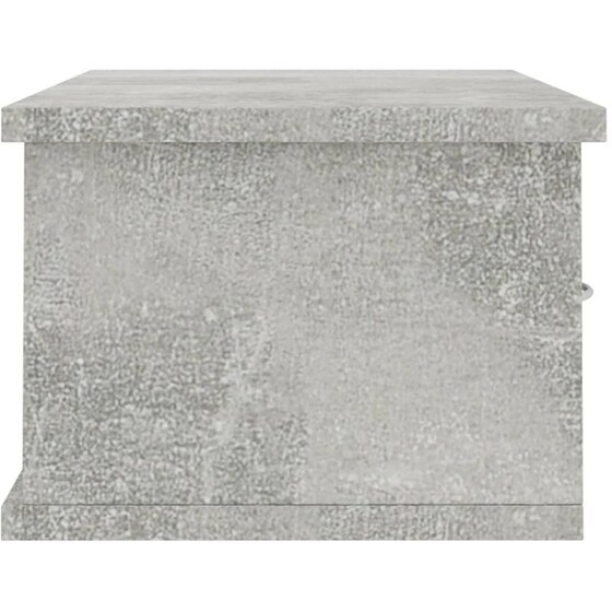 Ράφι Τοίχου VidaXL από Μοριοσανίδα 60x26x18.5 cm - Γκρι image 3