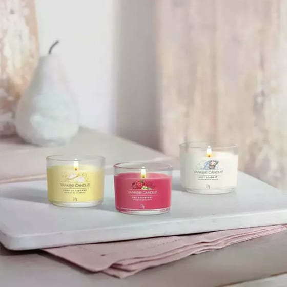 Κερί Yankee Candle Votive Vanilla Cupcake image 1