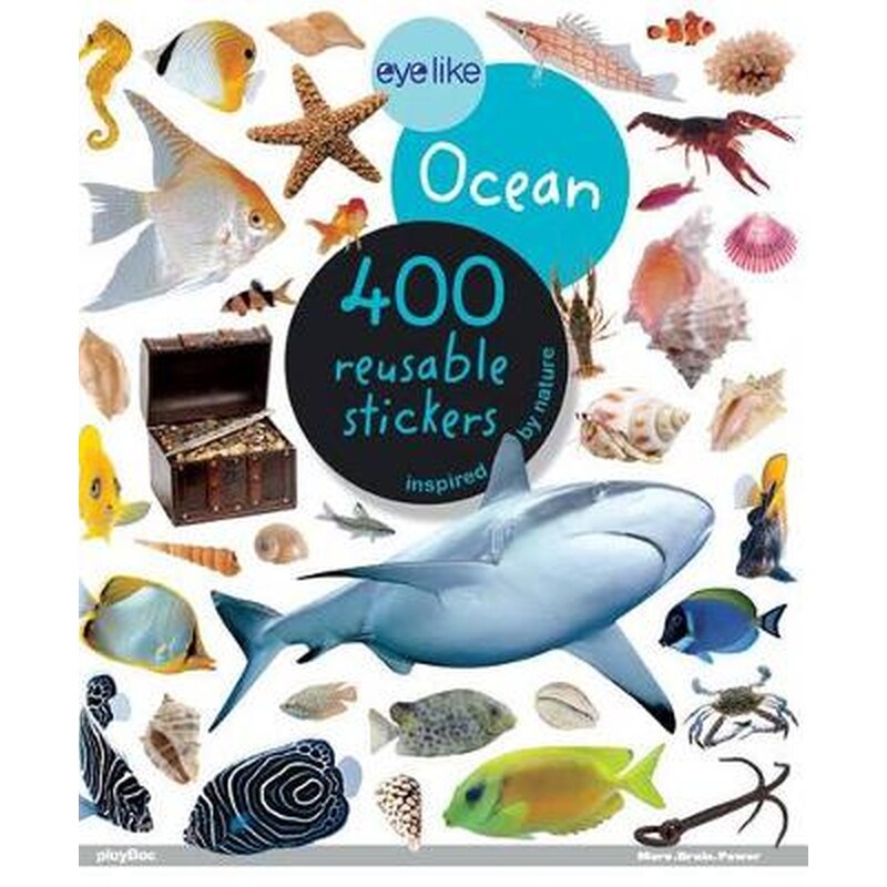 Eyelike Ocean - 400 Reusable Stickers Inspired by Nature