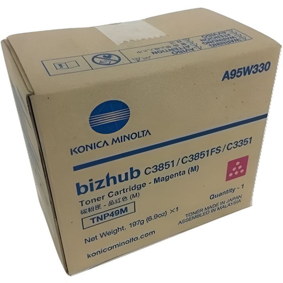 Toner Konica Minolta Bizhub C3351;3851;fs A95W350 - Magenta image 0