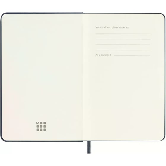Ημερολόγιο Εβδομαδιαίο Moleskine 2026 12Μ Pocket Saphire Blue Hard image 1