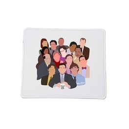 OEM The Office No4  Mouse Pad Small 230 x 200 mm Με σχέδιο