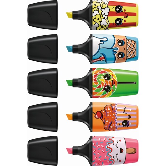 Μαρκαδόρος Υπογράμμισης Stabilo Mini Sweet-Friends Μπλε 2.0 mm image 0