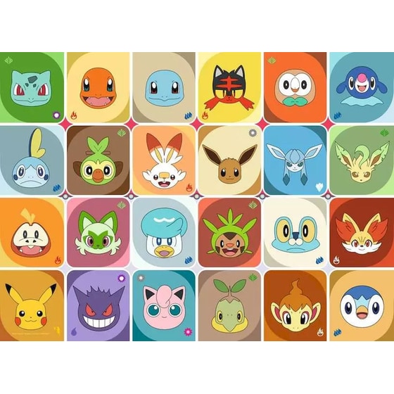 Παιδικό Παζλ Ravensburger Pokémon (100XXL Κομμάτια) image 2