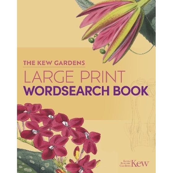 The Kew Gardens Large Print Wordsearch Book image 0
