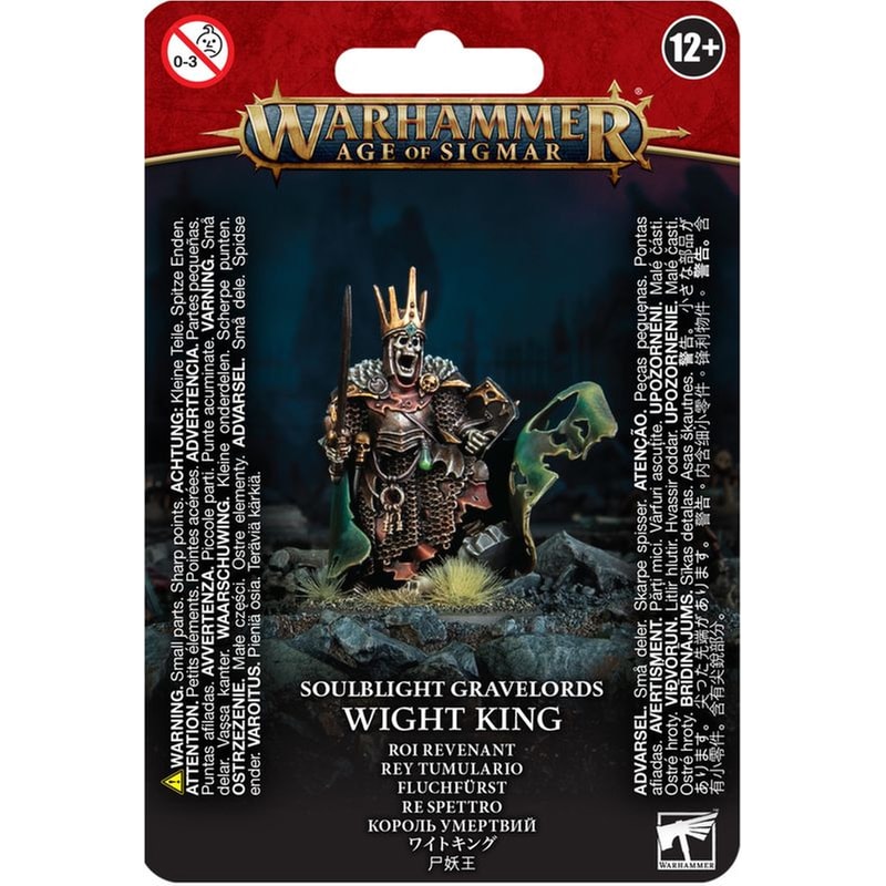 GAMES WORKSHOP Soulblight Gravelords: Wight King Warhammer: Age of Sigmar GAMES WORKSHOP
