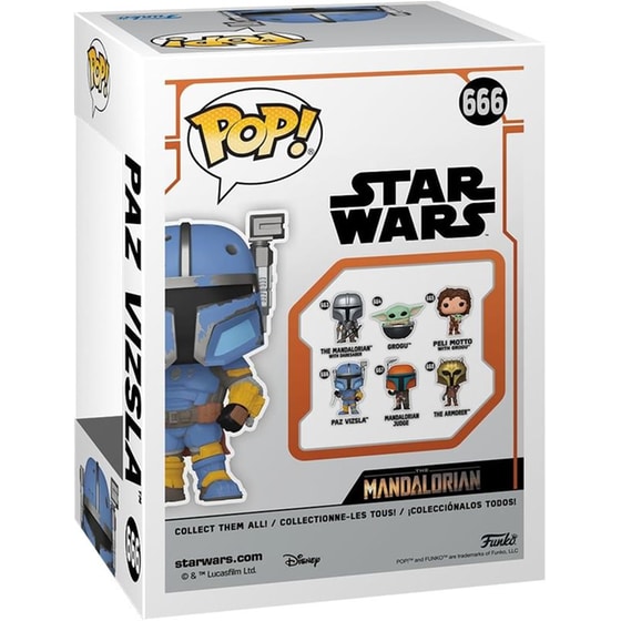 Funko Pop! Star Wars - The Mandalorian - Paz Vizsla #666 image 1