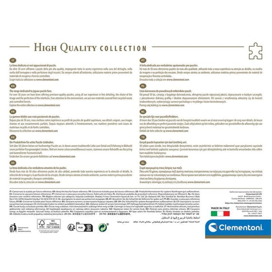 Παζλ Clementoni High Quality Απόδραση Στη Χωρά Κρασιού (1000 Κομμάτια) image 7