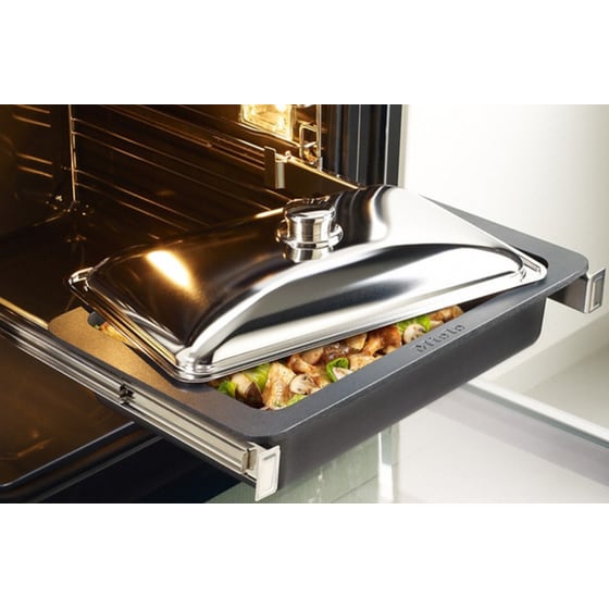 MIELE HBD 60-22 Inox Καπάκι Ορθογώνιου Σκεύους Gourmet για Σκεύη Φούρνου image 1
