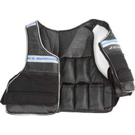 Γιλέκο 10kg Ρυθμιζόμενου Βάρους InSPORTline INS-3537 με 20x0.5kg Αφαιρούμενα Βάρη - Μαύρο